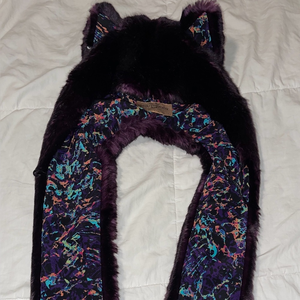 SpiritHoods Purple splatter